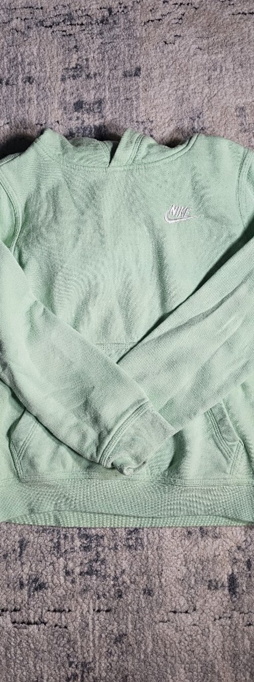 Nike Kid’s Mint Green Pullover Sweatshirt